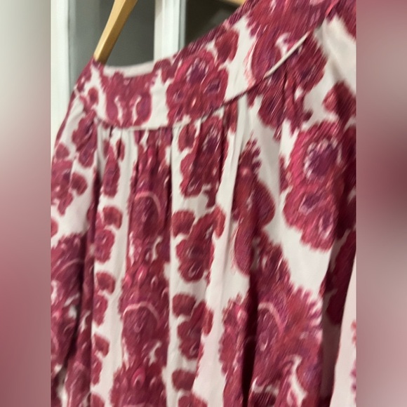 Cara Cara Red and White Patterned Dress - Picture 12 of 12